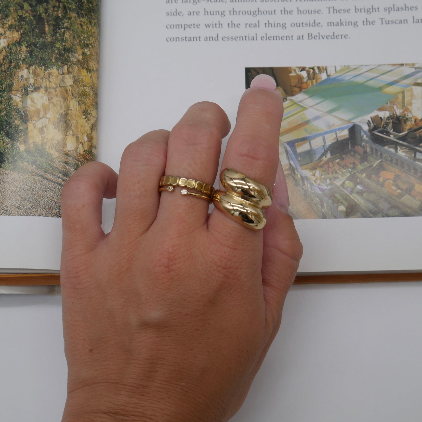 Jada Twist Dome Ring