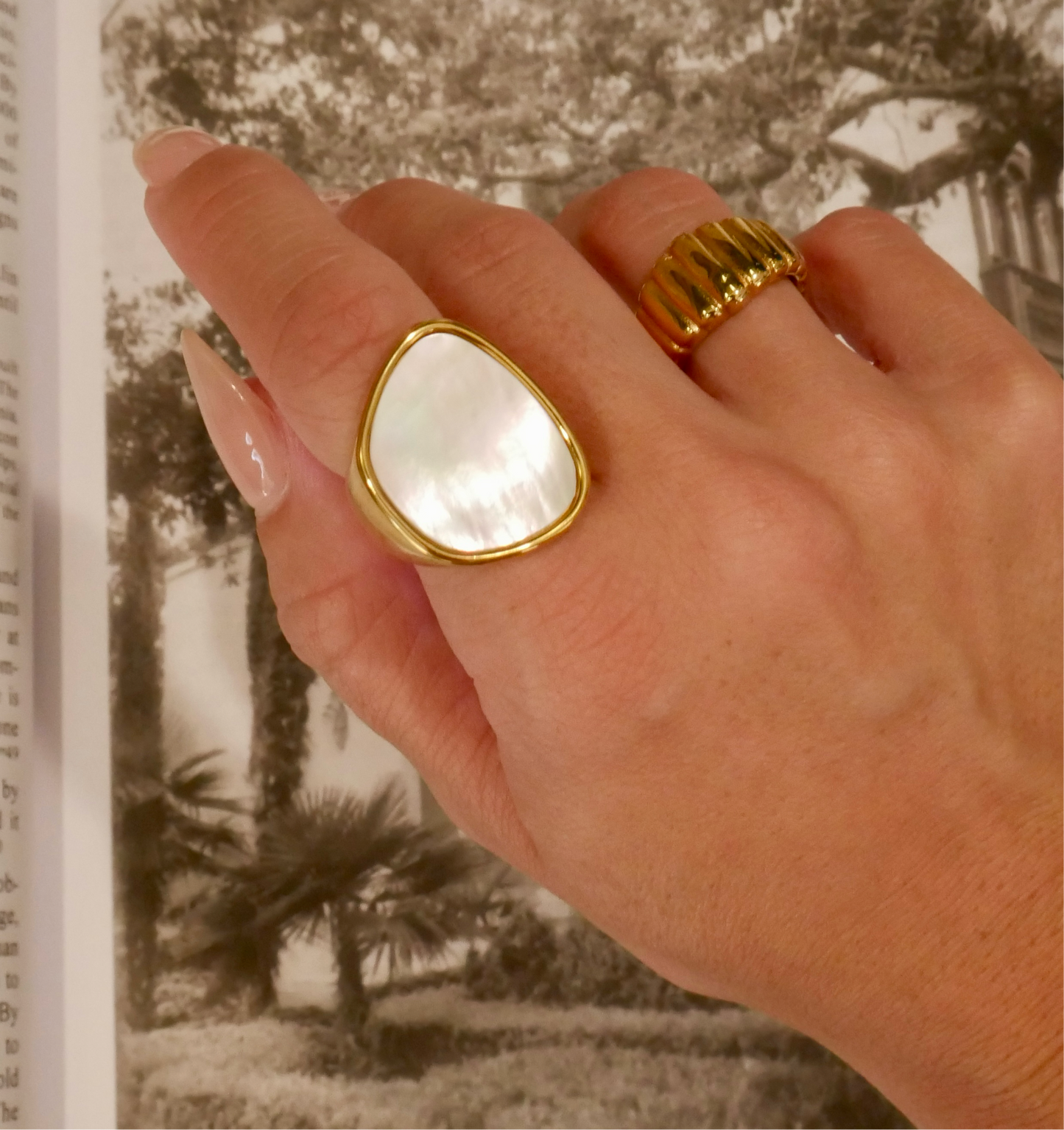 Charlotte Pearl Ring