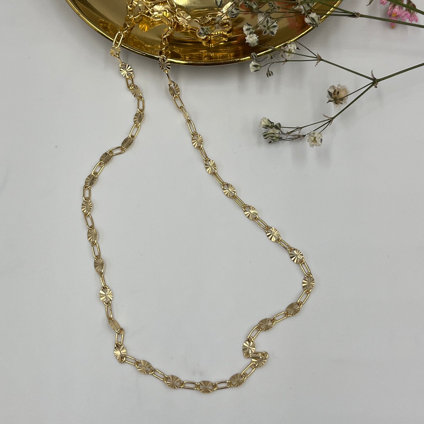 Sunburst Necklace (Gold Vermeil)