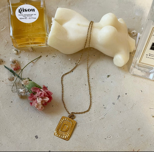 Initial Pendant Necklace