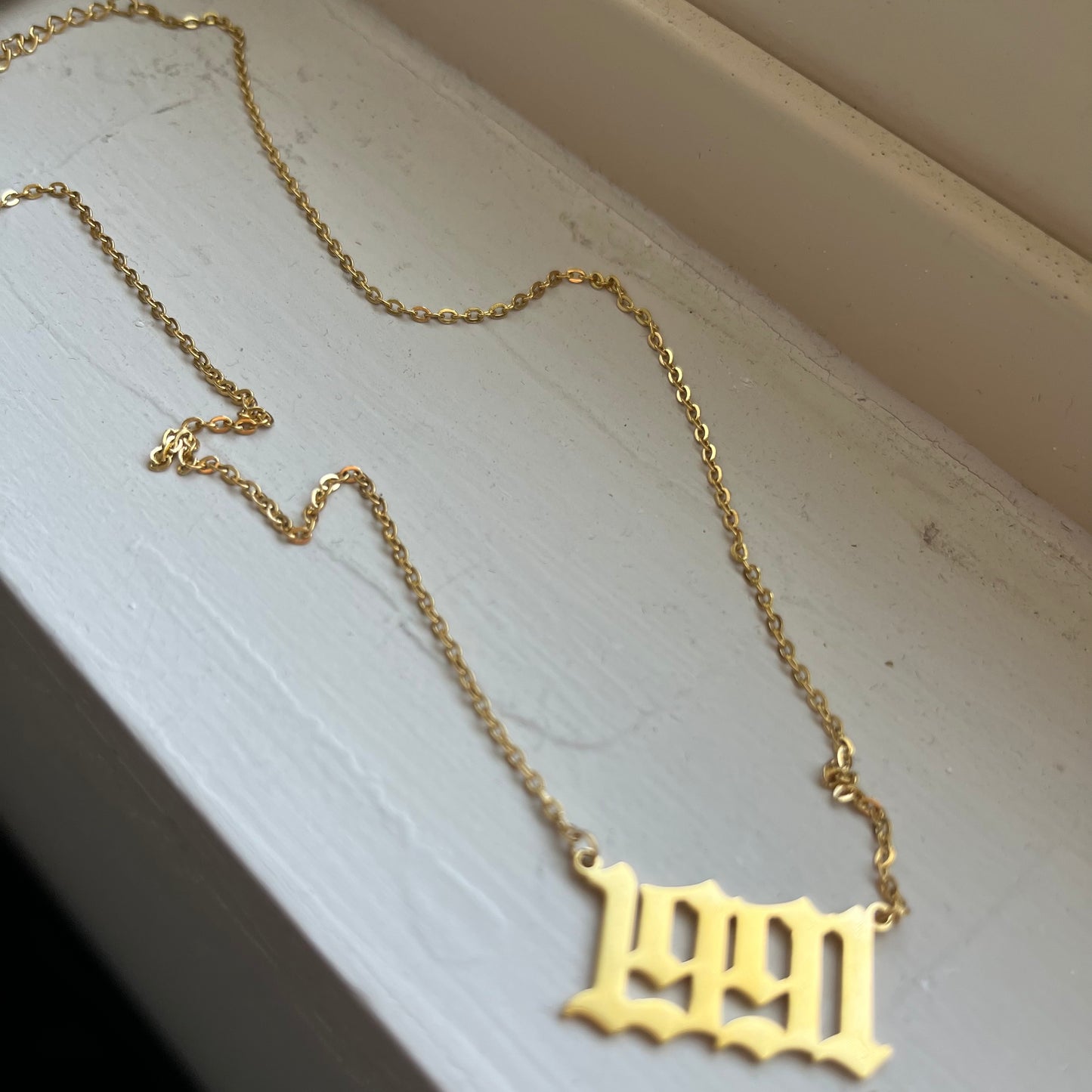 Birth Year Necklace